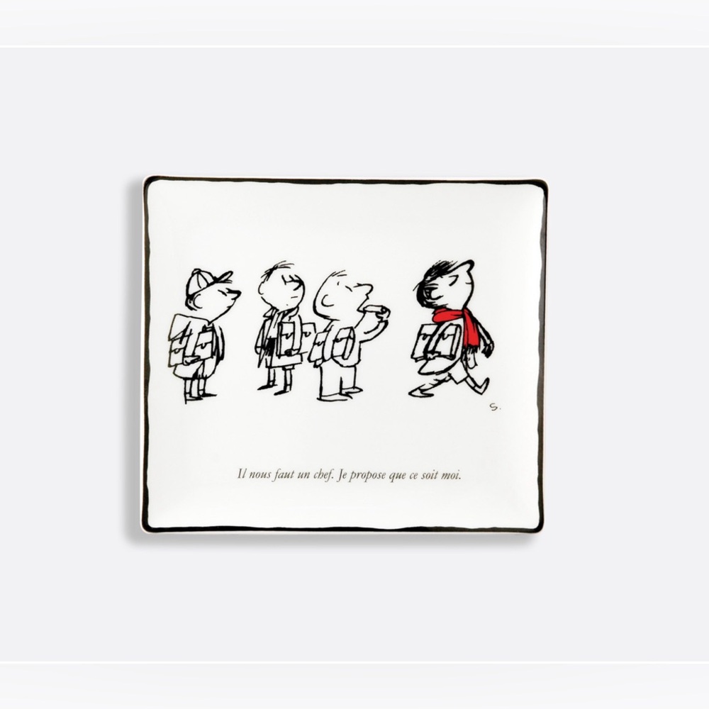 NWOT Bernardaud le Petit Nicolas Rectangular Tray
